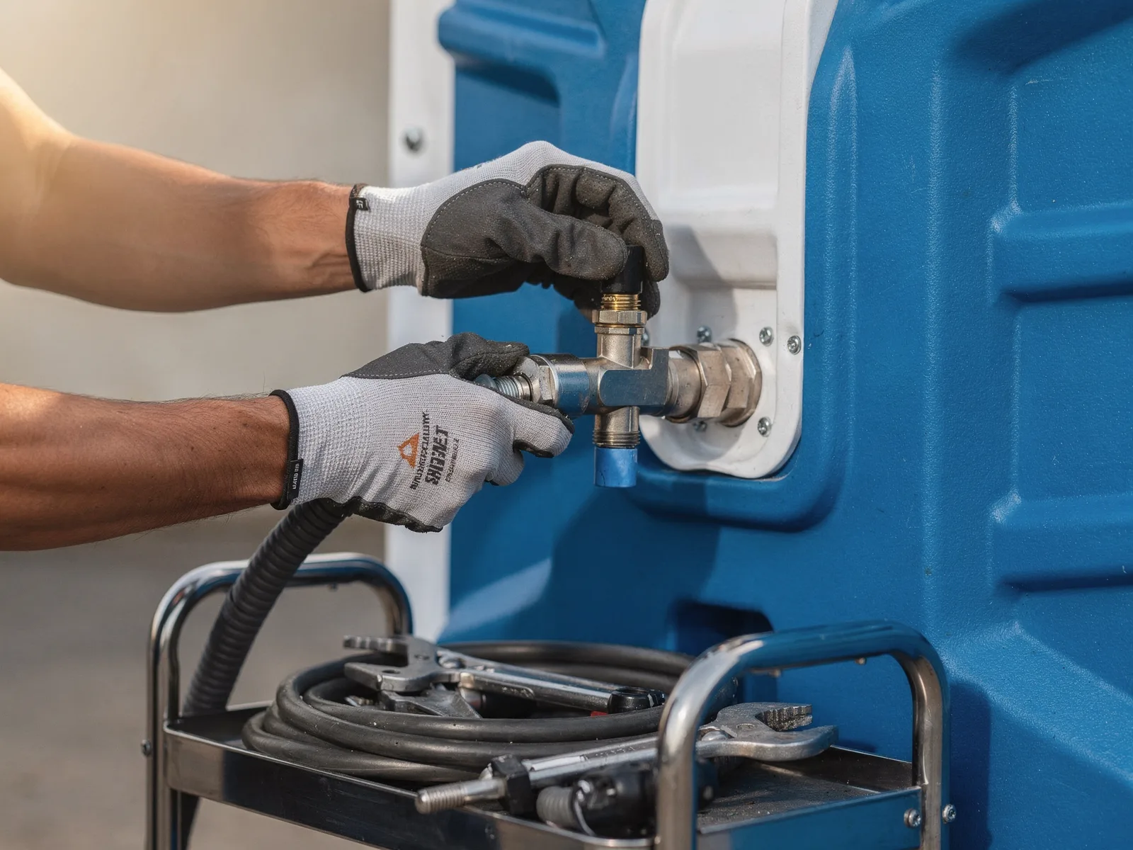 Benefits of Luxury Portable Restrooms in Duke, MO